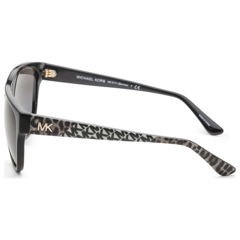 Michael Kors Women's Black Irregular Sunglasses MK2111-30058G